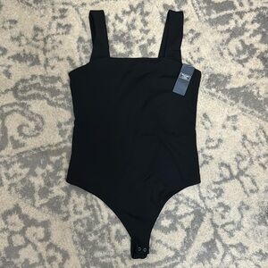 NWT Abercrombie & Fitch black body suit sz medium